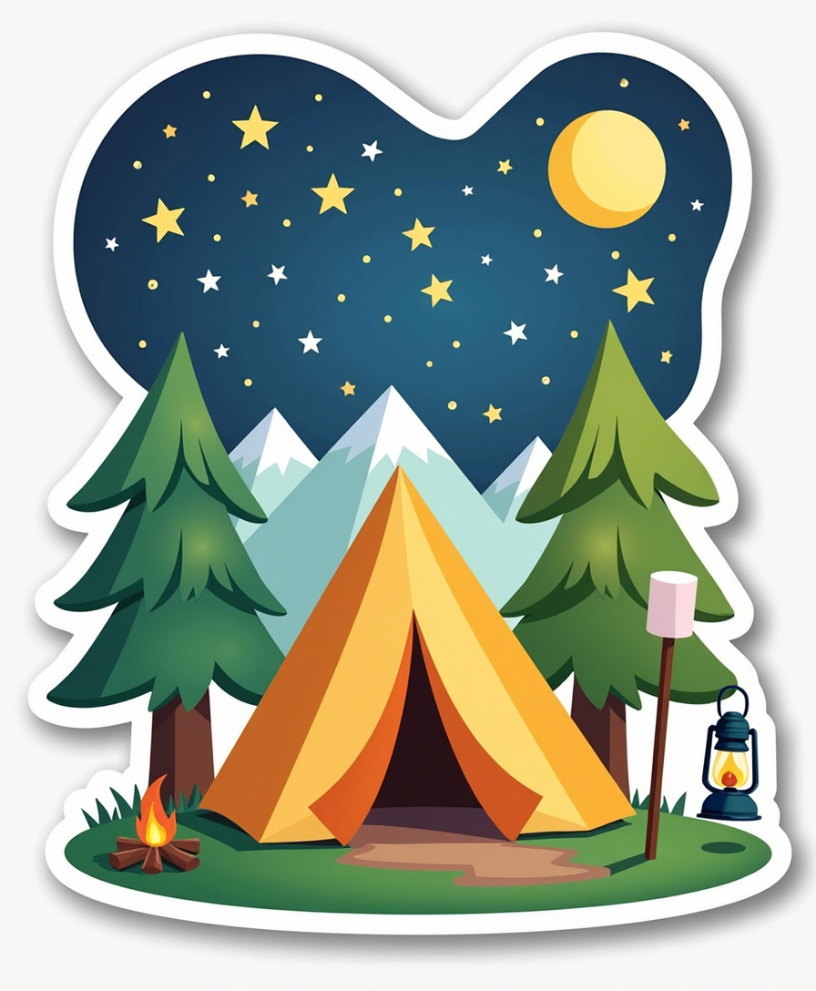 Nature & Outdoors - Sticker Sheet v10